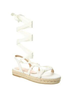 NEW Stuart Weitzman Espadrille Sandals Boho Fairy Cottagecore Designer Womens 11